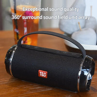 Wireless TG116C Bluetooth Speaker Outdoor Hands Free Call Portable Stereo Cloth Portable TWS Bluetooth Speaker Jack's Clearance