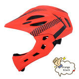 Outdoor Sports Children's Full Face Helmet Balance Bike Scooter Bike Riding Helmet Children's Helmet With Light And Insect Net