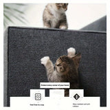 Wall Mounted Cat Scratching Pad Non slip Self adhesive Cat Scratching Board, Durable And Cuttable Indoor Furniture Protector