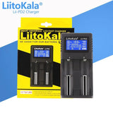 LiitoKala Lii-PD2 LII-PD4 Battery Charger for 18650 26650 21700 18350 AA AAA 3.7V/3.2V/1.2V Lithium NiMH Batteries