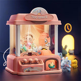 Doll Machine - Coin Operated Play Game - Mini Claw Catch Toy Machines - Dolls Maquina Dulces - Children Interactive Toys - Birthday Gifts