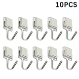 50PCS Strong Magnetic Hooks Multi-Purpose Storage Hooks Home Kitchen Bar Storage Hooks Key Storage Hooks Bathroom Hangers