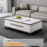 Modern Simple Tv Stand Living Room Furniture Light Luxury Slate TV Stands Tea Table Home Small Apartment Retractable TV Cabinet