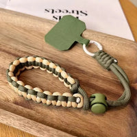 Handwoven adjustable mobile phone universal lanyard wrist strap Outdoor sports convenient safety anti-drop rope