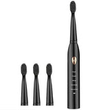 Powerful Ultrasonic Electric Toothbrush - USB Charge - Rechargeable Tooth Brush - Electronic Whitening Teeth Brush"