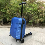 New Travel Skateboard suitcase,scooter trolley case,children's student carry on luggage with wheels Lazy rolling luggage box