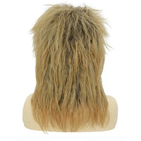 80s Tina Diva Costume Wig - Blonde Rocker Mullet