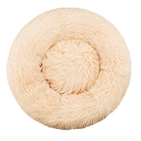 Round Dog Bed Winter Warm Cat Bed Plush Basket for Dog Washable Pet Bed for Small Medium Large Dog Sofa Cat