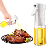 Oil Spray Bottle Set - 200ml, 300ml, 500ml, Kitchen Cooking Dispenser, BBQ, Vinegar Sprayer