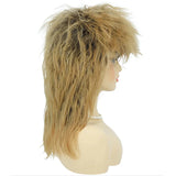 80s Tina Diva Costume Wig - Blonde Rocker Mullet