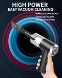 Combination Vacuum Cleaner USB Charging Car Household Vacuum Cleaner Small Car with Fully Automatic High Power Powerful Cleaning