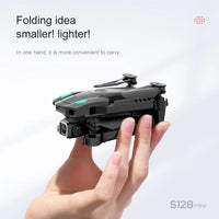 S128 Mini Drone Aerial Camera Automatic Return 4K HD Professional Three Sided Obstacle Air Pressure Fixed Altitude Aircraft Toy Jack's Clearance