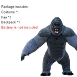 Adult King Kong Inflatable Costume for Halloween & Venice Carnival