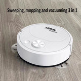 USB Sweeping Robot Vacuum Cleaner Mopping 3 In 1 Smart Wireless 1500Pa Dragging Cleaning Sweep Floor for Home Office