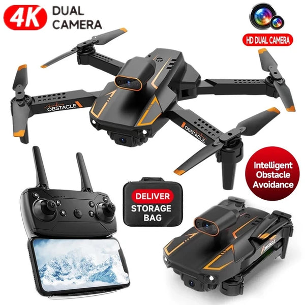 New S91 Mini Drone 4K professional HD Camera WIFI FPV Obstacle Avoidance RC quadcopter Foldable  Camera Jack's Clearance