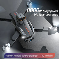 P11 Pro Max Drone 8K 5G GPS Professional HD Aerial Photography Dual-Camera Obstacle Avoidanc Brushless Quadrotor