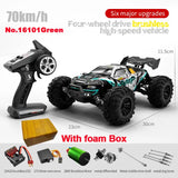 1:16 4WD Brushless RC Monster Truck – High-Speed Off-Road