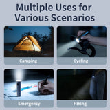 Philips New 7cm LED Rechargeable Mini Portable Flashlight 7 Lighting Modes For Hiking And Travel Self Defense