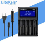 LiitoKala Lii-PD2 LII-PD4 Battery Charger for 18650 26650 21700 18350 AA AAA 3.7V/3.2V/1.2V Lithium NiMH Batteries