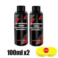 Car Headlight Restoration Polishing Kits Headlamp Repair Kits Car Light Polisher Cleaning Paste Cars Paint Refurbish Agent