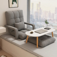 Lazy Sofa Bedroom Bay Window Folding Sofa Bed Can Lie Down and Sit on A Single Sofa Office Rest Sofa Chair