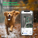 Dog Cat Tracker Smart Light Sound Search Lost Finder Waterproof Tracking Device for Pets with Free Trial