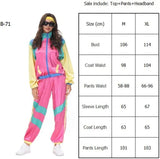 80s Disco Hippie Costume Set