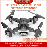 P11 Pro Max Drone 8K 5G GPS Professional HD Aerial Photography Dual-Camera Obstacle Avoidanc Brushless Quadrotor