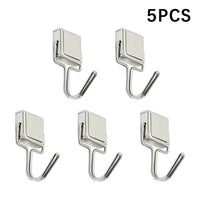 50PCS Strong Magnetic Hooks Multi-Purpose Storage Hooks Home Kitchen Bar Storage Hooks Key Storage Hooks Bathroom Hangers