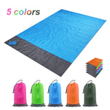 2x2.1m Outdoor Camping Mat  Folding Waterproof Pocket Beach Blanket Mattress Portable Lightweight Mat Picnic Mat Sand Beach Mat