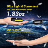 Sensor Headlamp LED Head Flashlight Rechargeable Headlight Head Torch Built-in Battery 5 Lighting Modes Fishing Camping Lantern