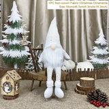 Santa Claus Doll Chirstmas Decorations Home 2024 Decor Table Elk Doll Christmas Ornaments Xmas Navidad Gifts Happy New Year 2025