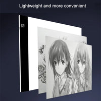 Led Drawing Copy Pad 3 Level Dimmable Board Table Animation Painting Educational Toys Gift Adjustable Light Notepad For Children