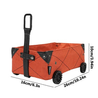 Portable Outdoor Camping Mini Rolling Storage Cart
