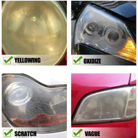 Car Headlight Restoration Polishing Kits Headlamp Repair Kits Car Light Polisher Cleaning Paste Cars Paint Refurbish Agent