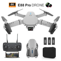 Pro WiFi FPV Drone 4K Camera Wide Angle HD Height Hold