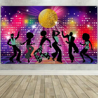 80s Party Banner & Disco Backdrops