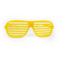 Neon 80s Party Glasses, Hats, Gloves - 8pcs