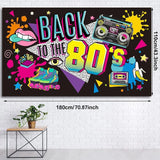 80s Party Banner & Disco Backdrops