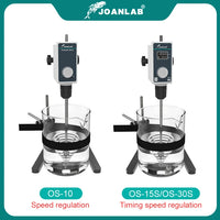 JOANLAB Official Store Mixer Lab Electric Stirrer Digital Display Overhead Stirrer Adjustable Height Lab Equipment 110V To 220V