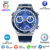 2023 New NFC ECG+PPG Bluetooth Call Smartwatch GPS Tracker Motion Bracelet Fitness For Huawei Watches Ultimate Smart Watch Men