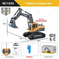 ZWN RC Excavator & Dump Truck – Realistic Construction Vehicle