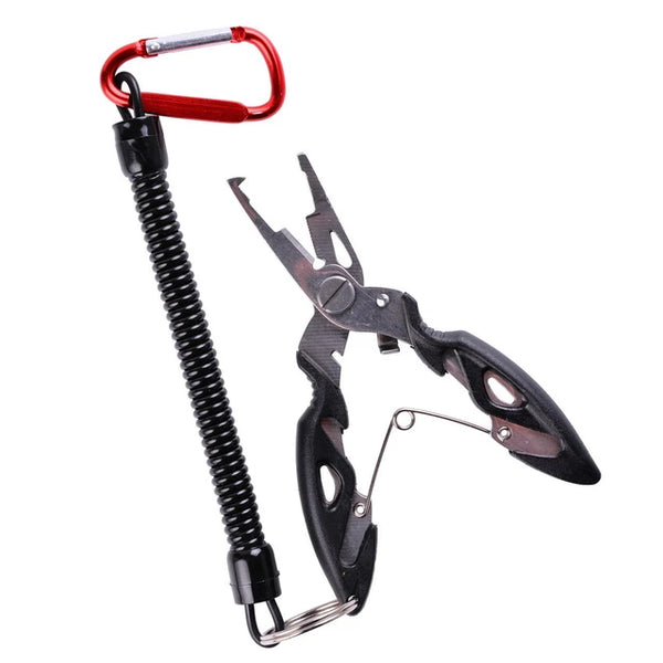 Multifunction Fishing Tools - Accessories for Winter Tackle - Pliers, Vise, Knitting Flies, Scissors, Braid Set, Fish Tongs