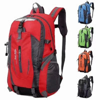 Mountaineering Bag New 40 Litre Mountaineering Outdoor Survival Waterproof Large Capacity Travel Camping Double Shoulder Travel Cycling