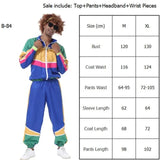 80s Disco Hippie Costume Set