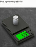 Precision Pocket Scale 1000g X 0.1g - Digital Gram, Food, Jewelry, Ounces/Grains Scale with Backlit LCD - Mini Scale for Travel