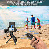 G-Anica 4k Digital Cameras for Photography 48MP Video Camera for YouTube Vlogger Kit-Microphone & Remote Control Tripod Grip