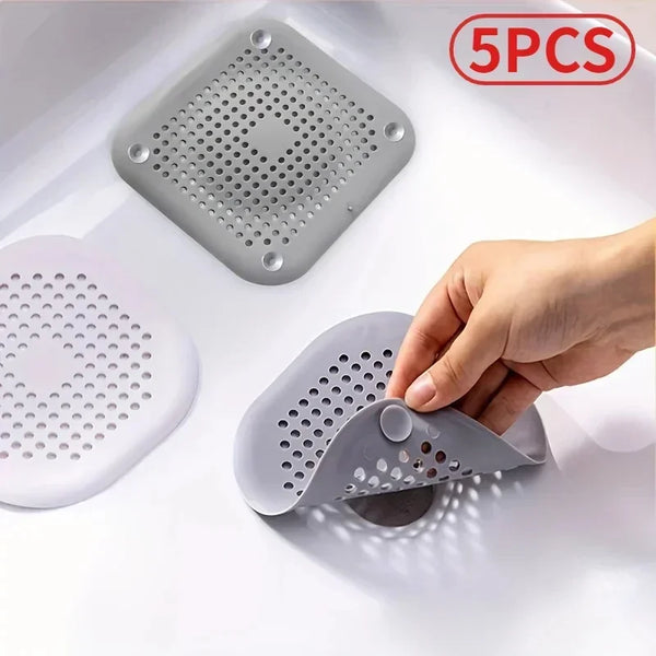 Hair Filter Shower Drain Plug Kitchen Sink Strainer Bathtub Shower Floor Drain Stopper Home Accessories