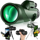 Portable Zoom HD 5000M Telescope Folding Long Distance Mini Powerful Telescope for Hunting Sports Outdoor Camping Travel Jack's Clearance