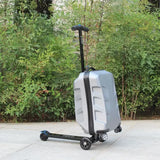 New Travel Skateboard suitcase,scooter trolley case,children's student carry on luggage with wheels Lazy rolling luggage box